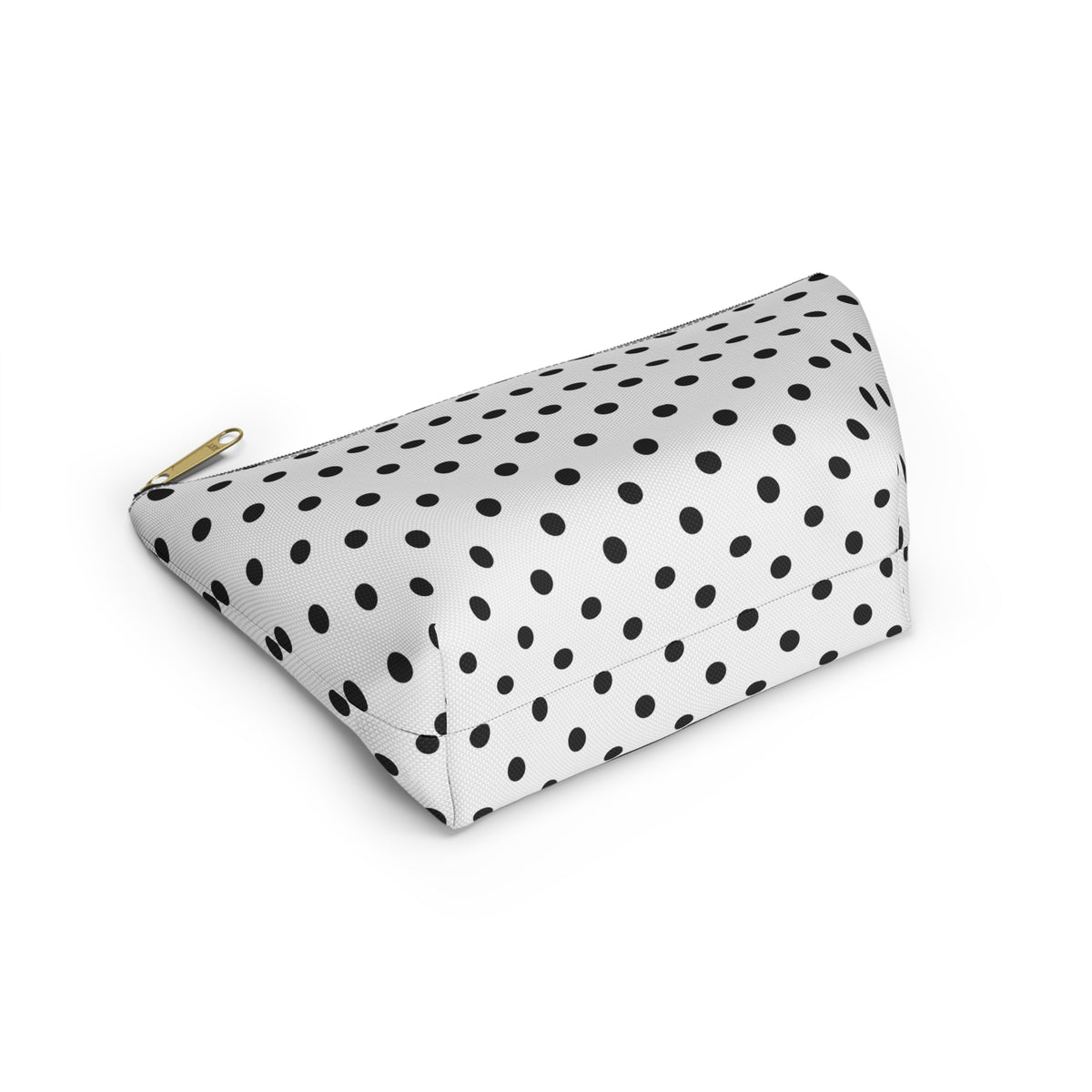 Black Polka Dot Accessory Pouch