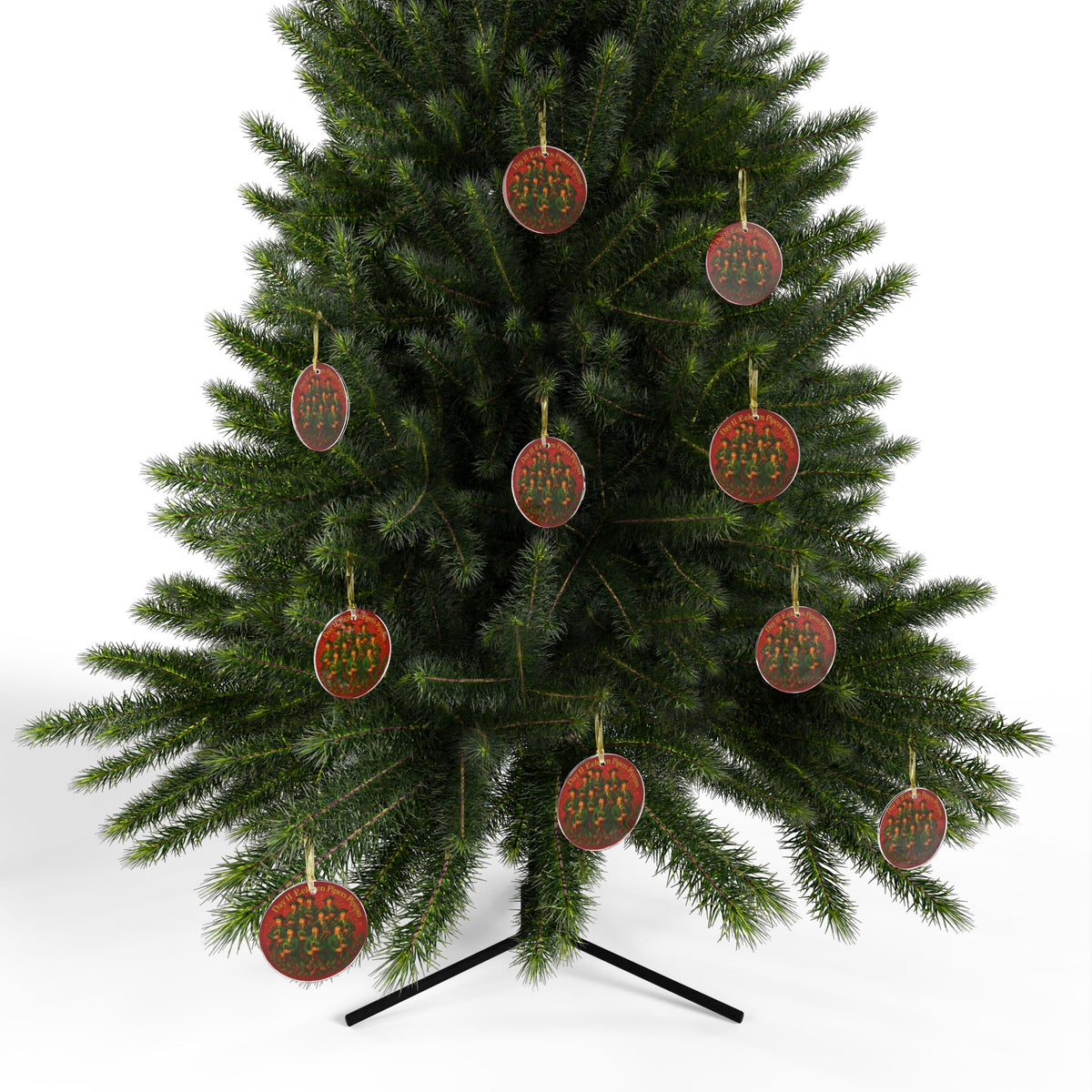 Eleven Pipers Piping Ornament | Acrylic Christmas Tree Decoration | 12 Days of Christmas Ornament