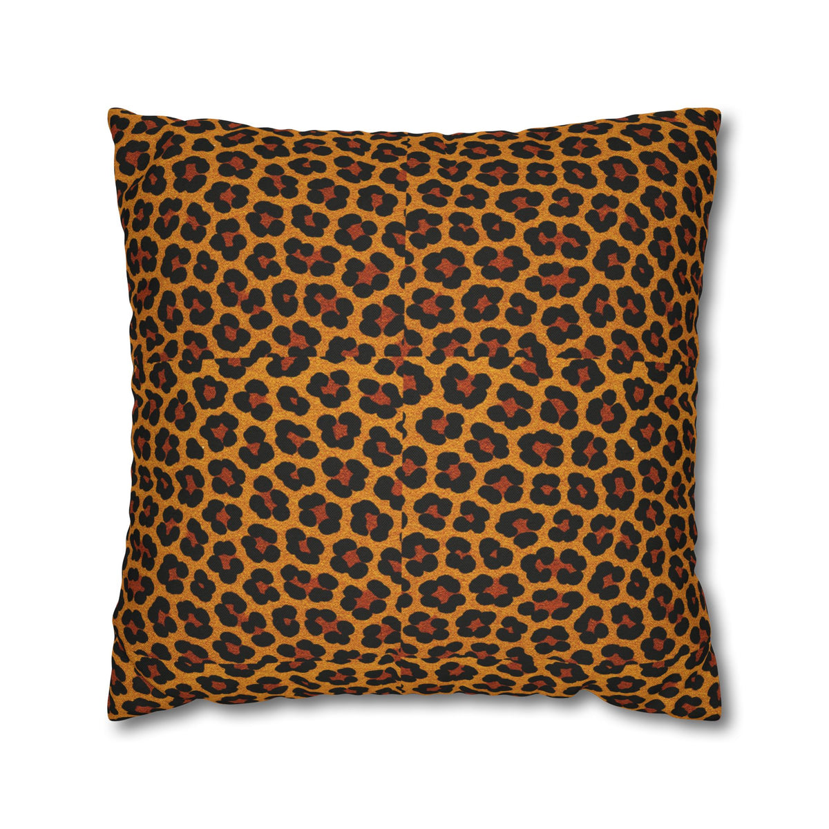 Leopard Print Pillowcase | Square Polyester Throw Pillowcase