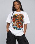 Dragon and Tiger Mythic Clash Classic Loose Boxy Tee