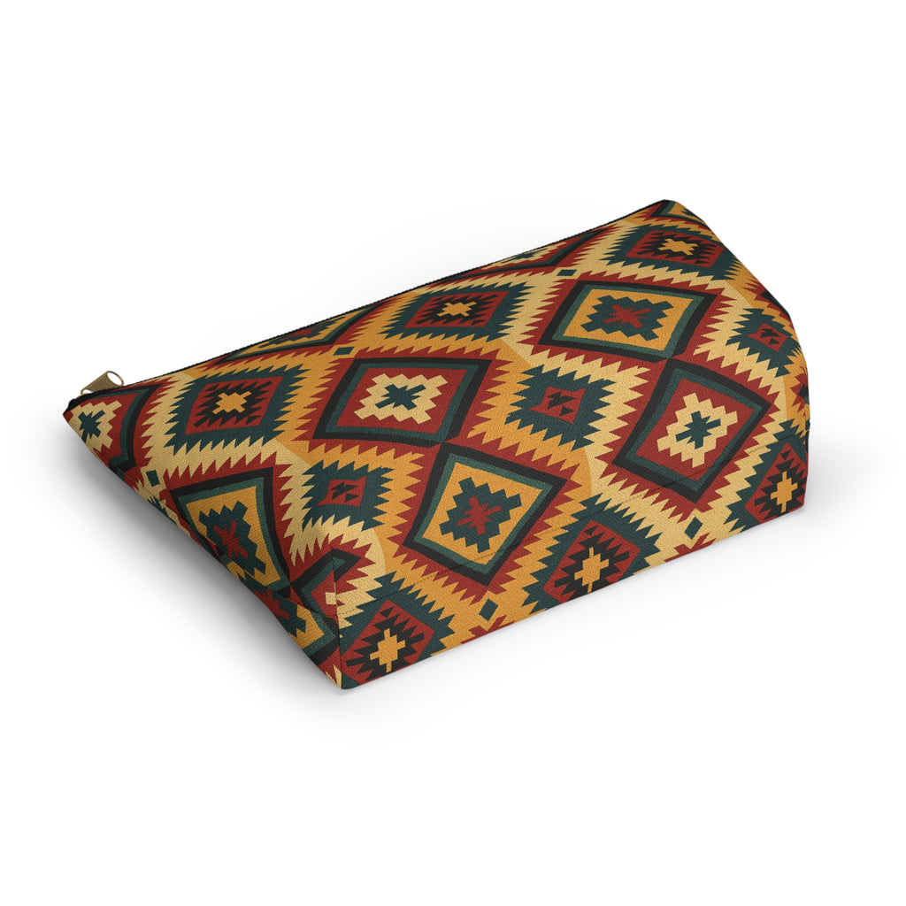 Southwestern Diamond Pattern Accessory Pouch