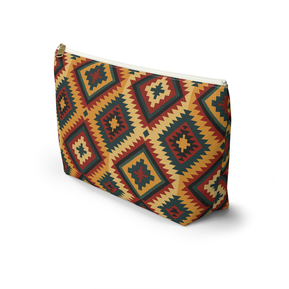 Southwestern Diamond Pattern Accessory Pouch