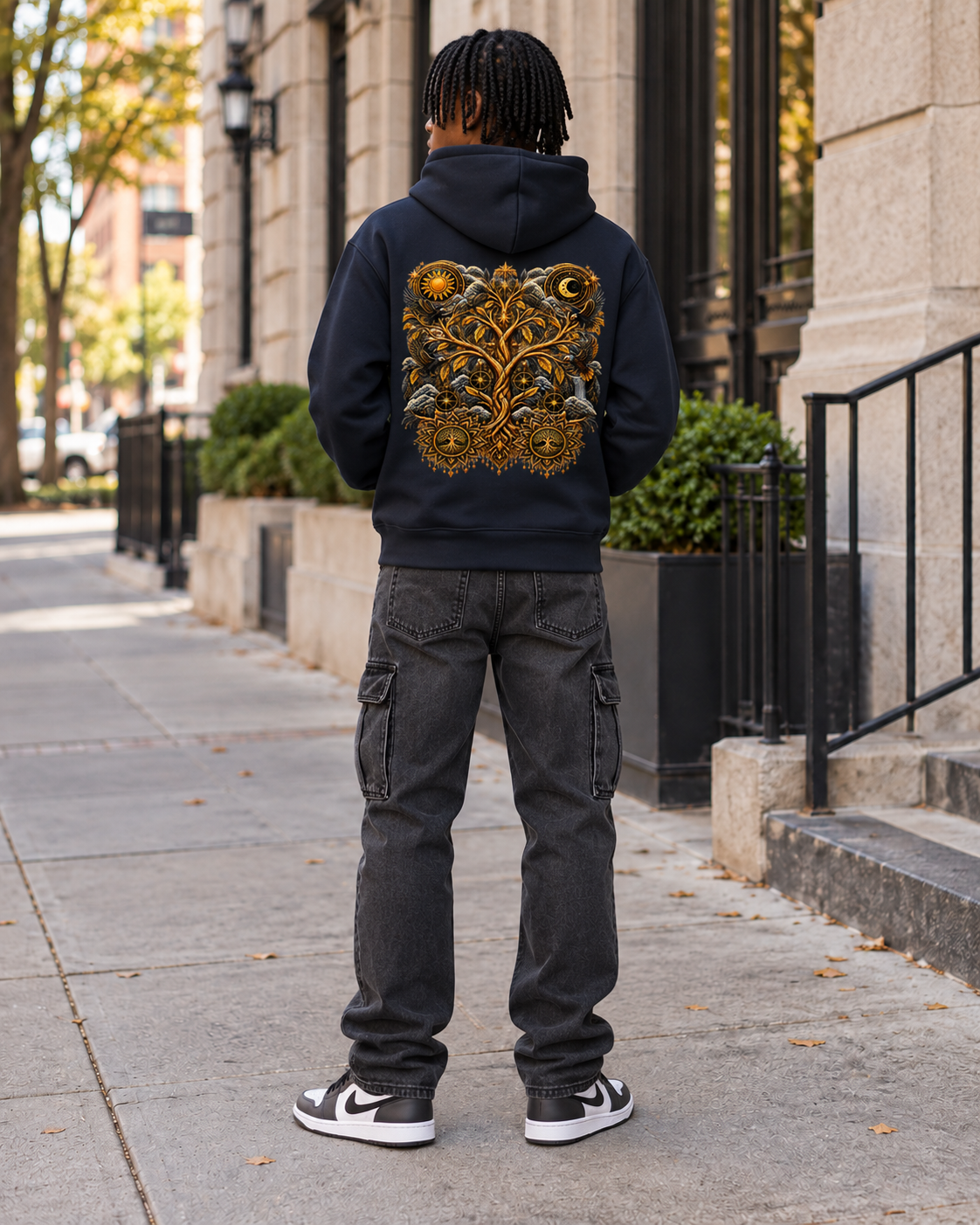 Kids & Teens Unified Celestial Tree Fleece Hoodie
