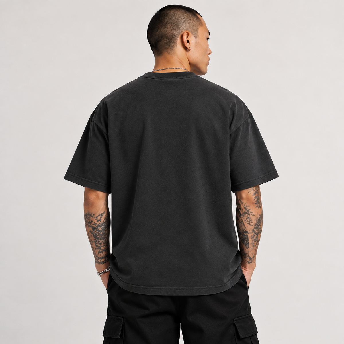 Dragon and Tiger Mythic Clash Classic Loose Boxy Tee