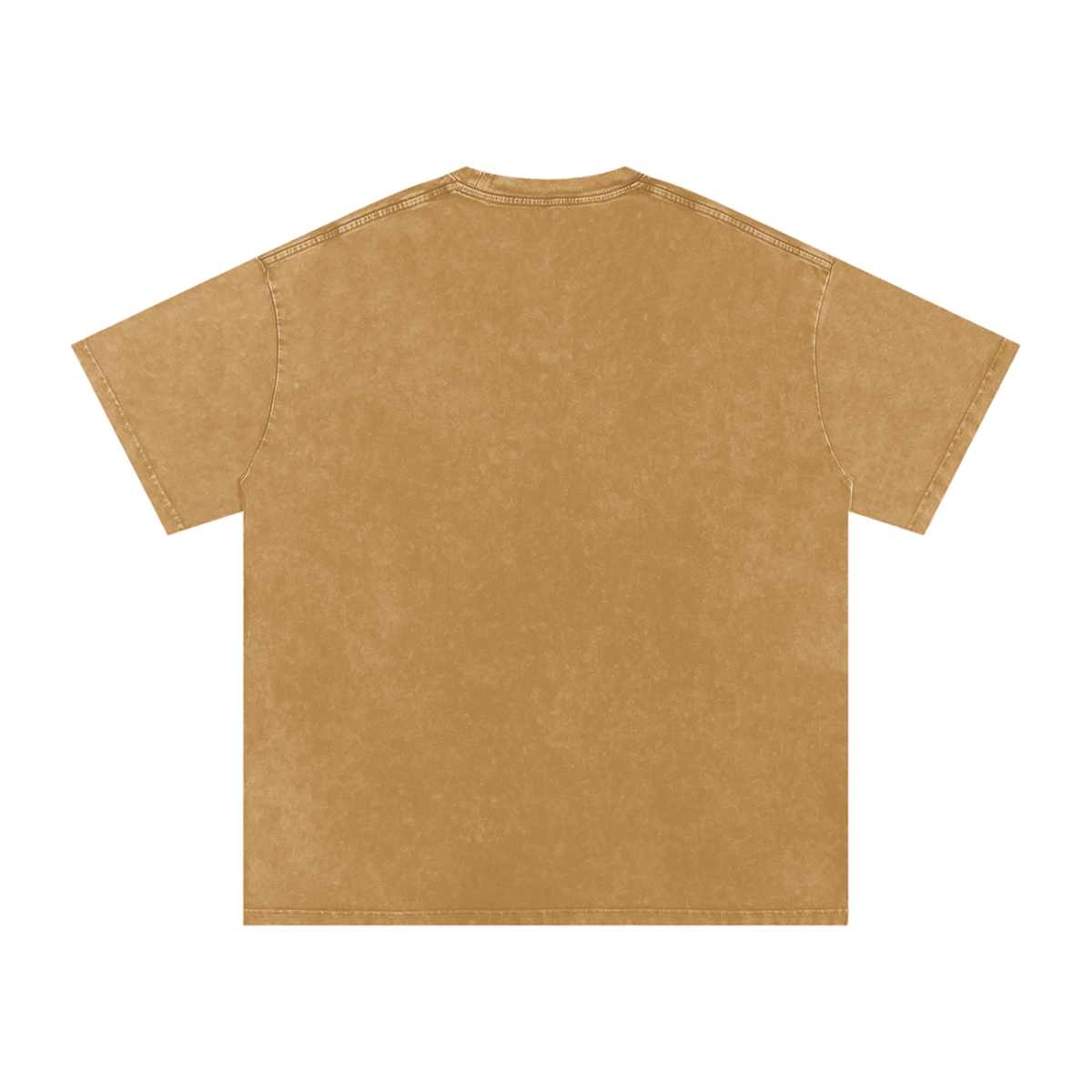 Beauty With Backbone – Snow Washed Oversized Cotton Graphic T-Shirt