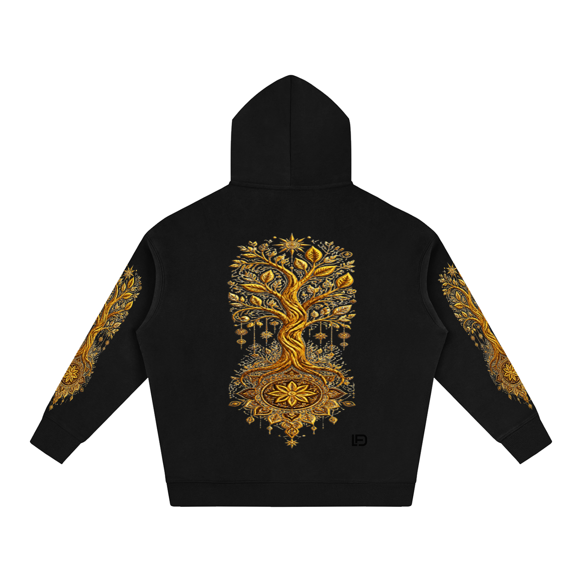 Tree of Life Oversized Fleeced Hoodie