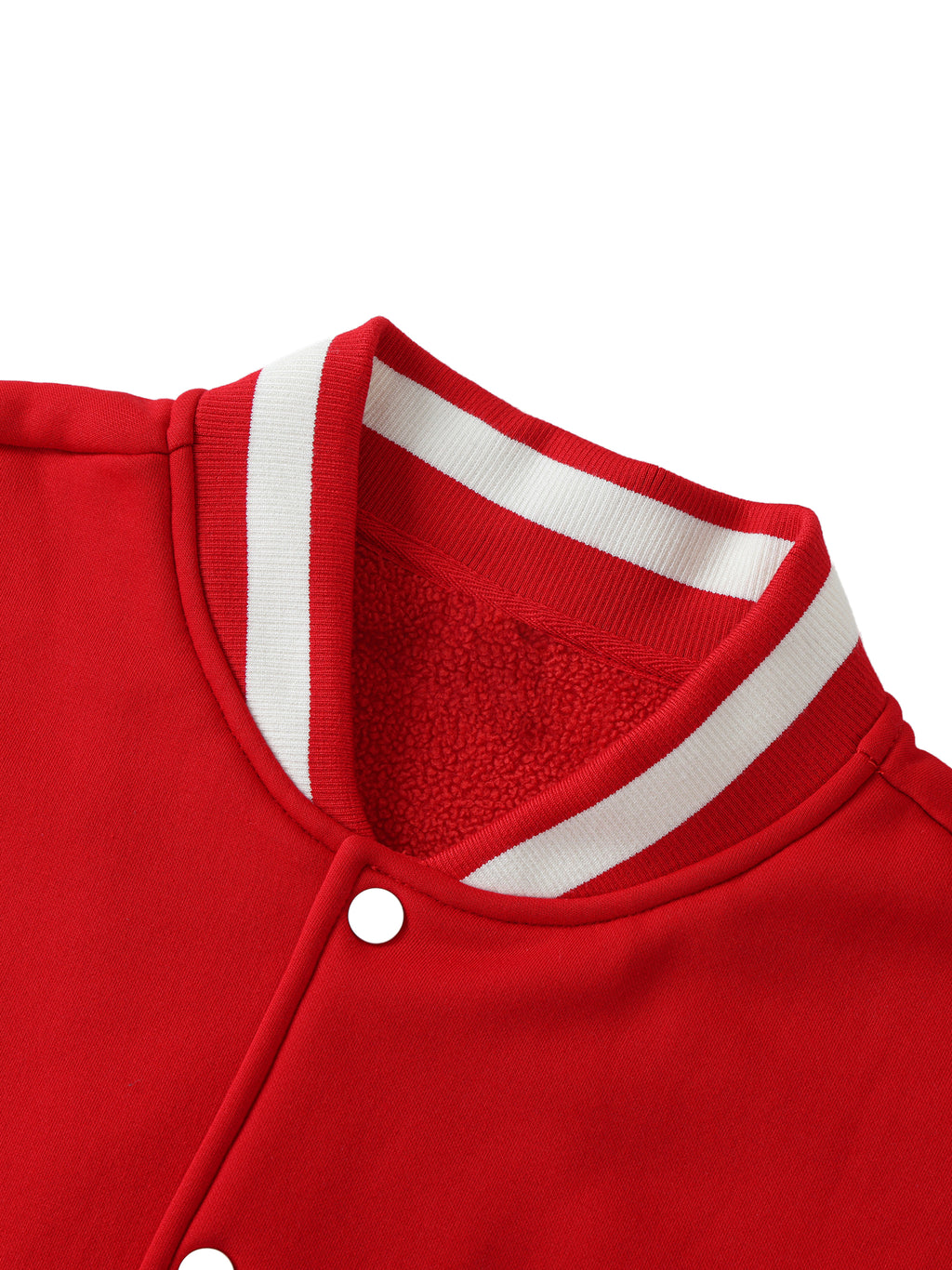 I'm Not the Problem I'm the Solution – Two-Tone Fleece Varsity Jacket