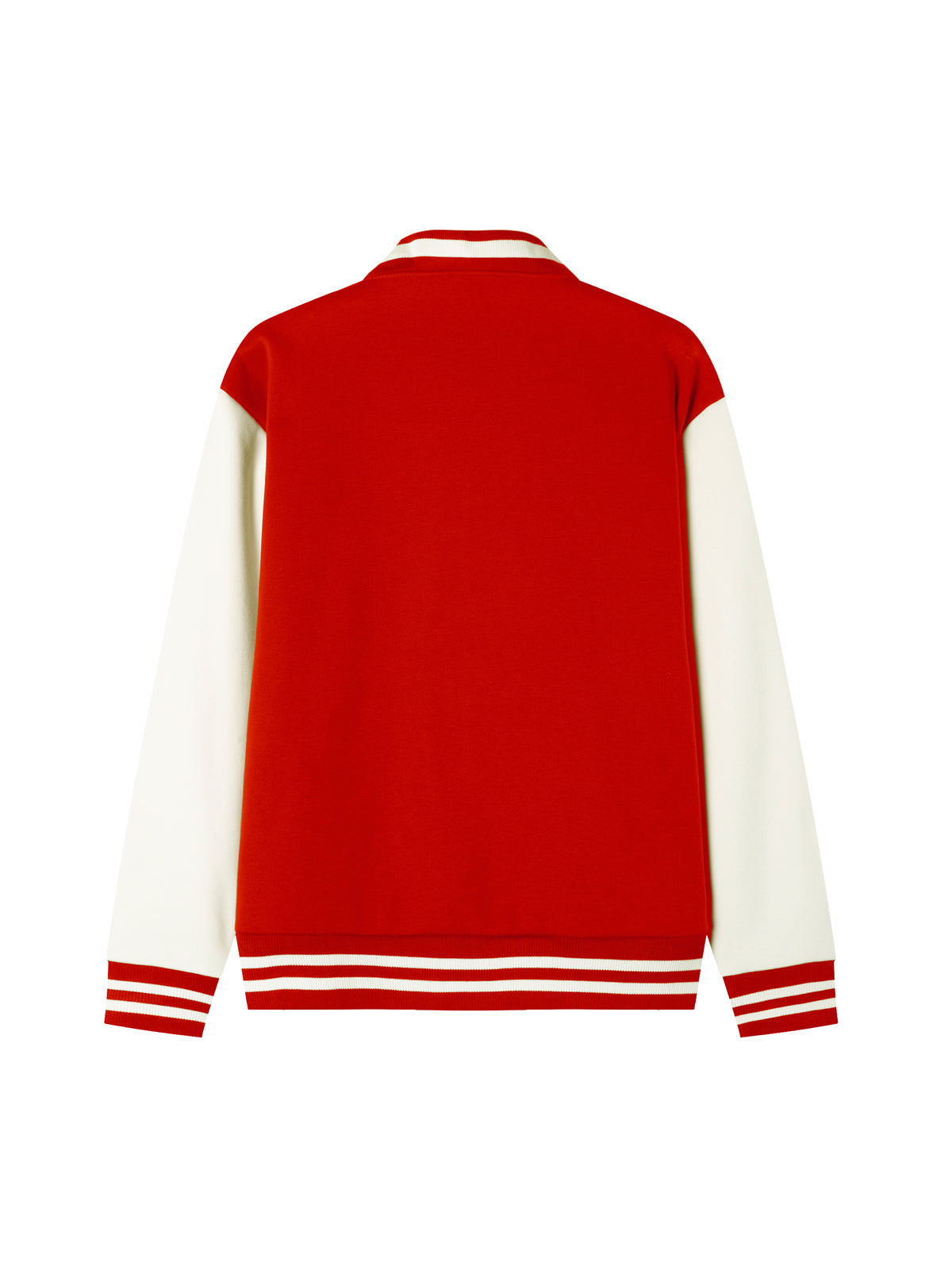 I'm Not the Problem I'm the Solution – Two-Tone Fleece Varsity Jacket
