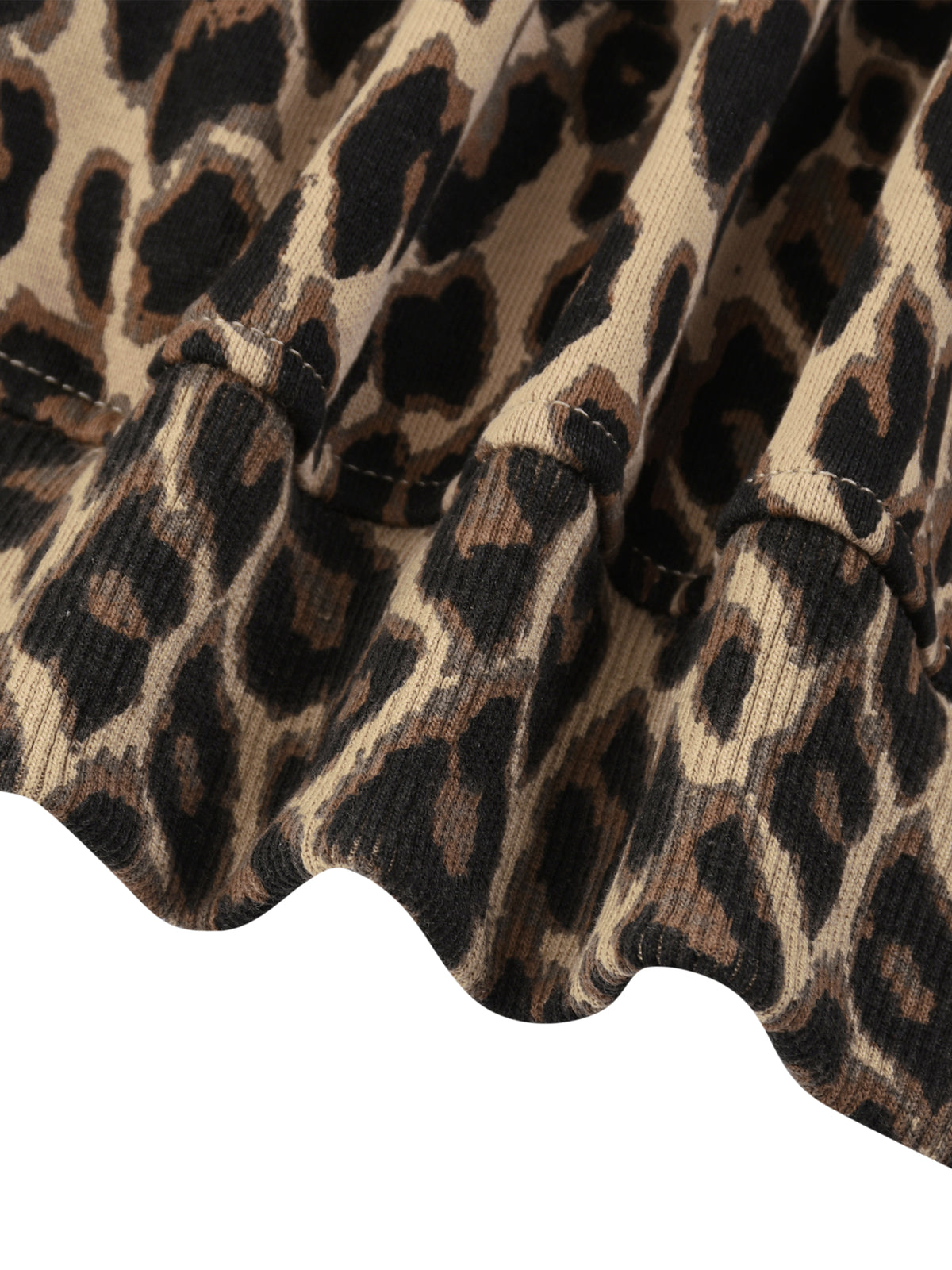 Leopard Full Zip Hoodie