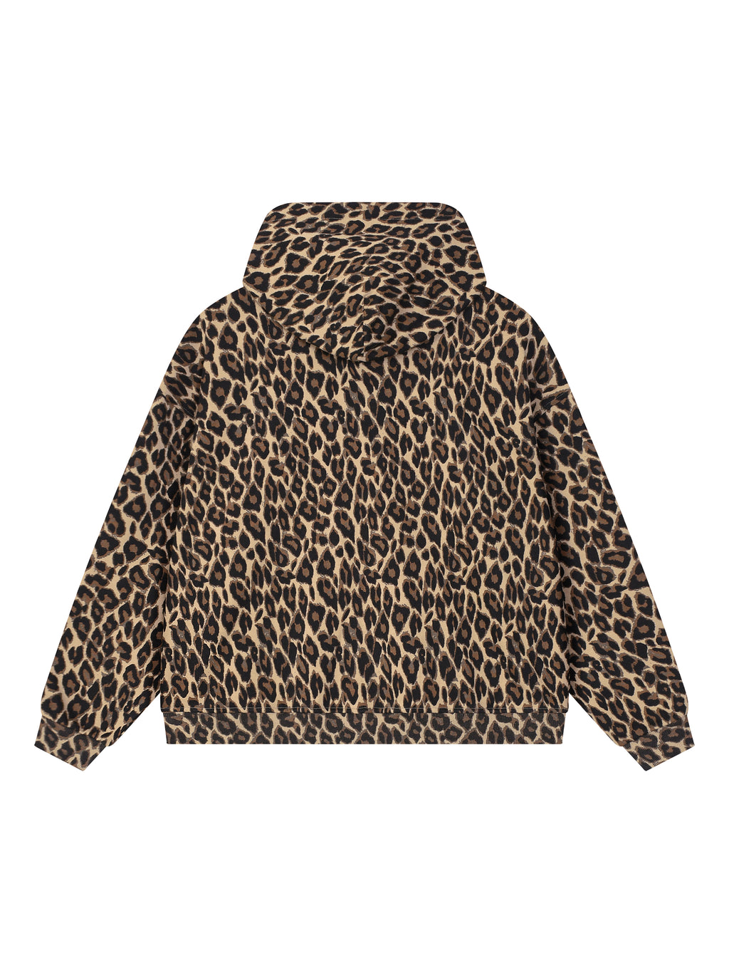 Leopard Full Zip Hoodie