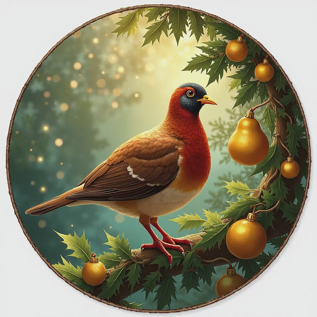 12 Days of Christmas Ornaments | SVG PNG JPG Designs (Digital Download)
